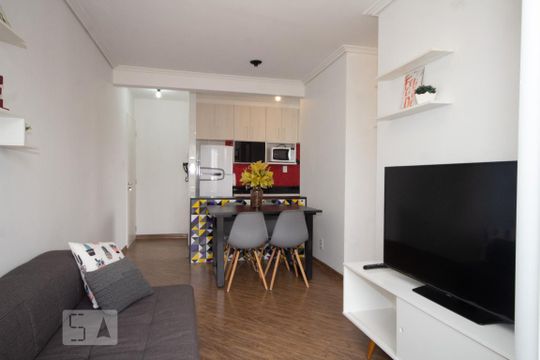 Sala de apartamento à venda com 2 quartos, 47m² em Vila Brasilândia, São Paulo