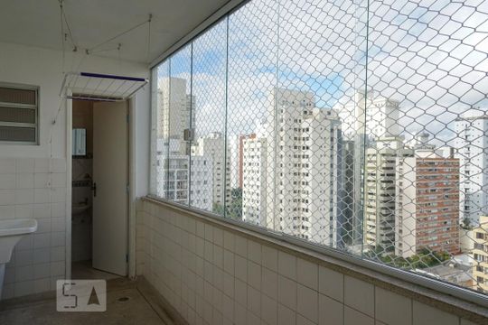 Área de Serviço de apartamento para alugar com 2 quartos, 98m² em Perdizes, São Paulo