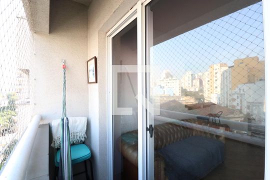 Varanda Sala de apartamento para alugar com 1 quarto, 39m² em Campos Elíseos, São Paulo