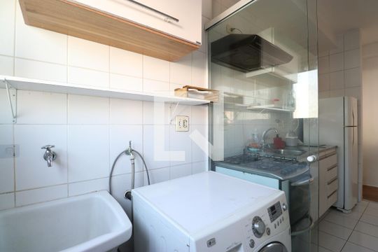 Área de Serviço de apartamento para alugar com 1 quarto, 39m² em Campos Elíseos, São Paulo
