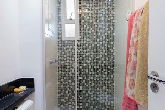 suíte de apartamento para alugar com 2 quartos, 56m² em Vila Caraguatá, São Paulo