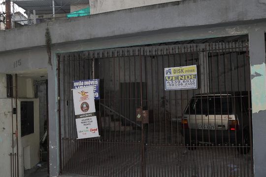 Fachada de casa à venda com 7 quartos, 440m² em Baeta Neves, São Bernardo do Campo