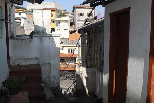 Corredor de acesso a casas de casa à venda com 7 quartos, 440m² em Baeta Neves, São Bernardo do Campo