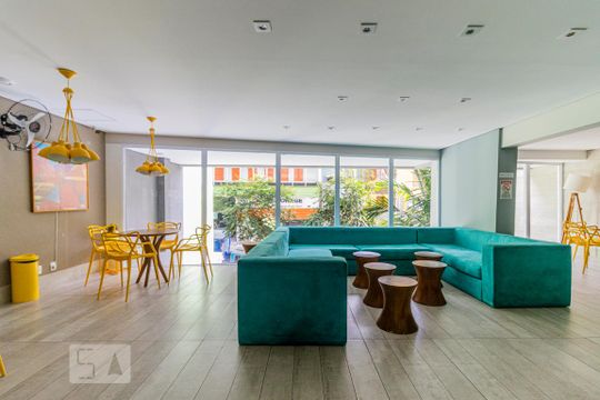 Salão de Festas de kitnet/studio para alugar com 1 quarto, 29m² em Bela Vista, São Paulo