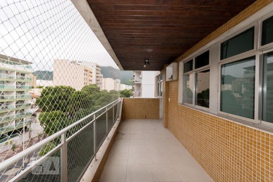 Varanda da Sala de apartamento para alugar com 3 quartos, 105m² em Andaraí, Rio de Janeiro