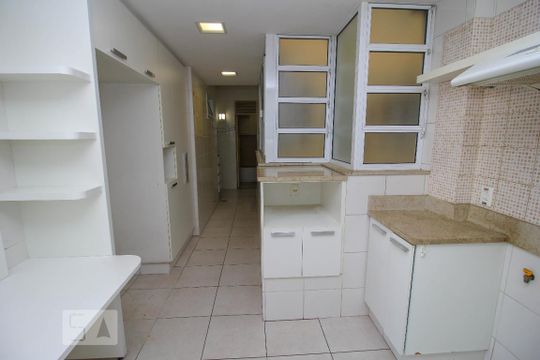 Cozinha - Armários de apartamento para alugar com 3 quartos, 151m² em Flamengo, Rio de Janeiro