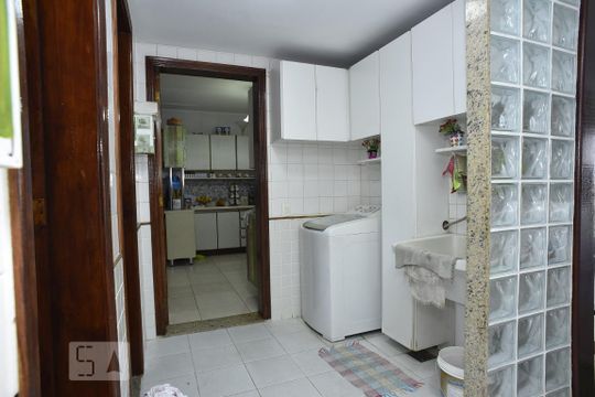 Área de Serviço de casa à venda com 5 quartos, 444m² em Anil, Rio de Janeiro