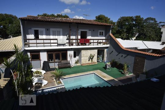 Vista do Quarto 1 de casa à venda com 5 quartos, 444m² em Anil, Rio de Janeiro