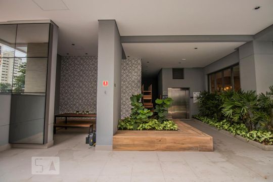 Área comum - Churrasqueira de apartamento para alugar com 1 quarto, 53m² em Vila Clementino, São Paulo