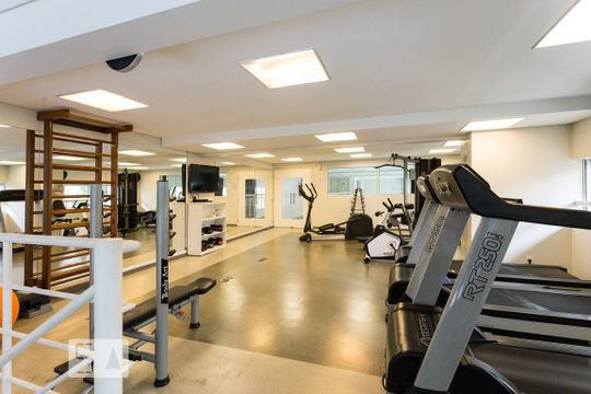 Academia de apartamento para alugar com 1 quarto, 56m² em Vila Nova Conceição, São Paulo