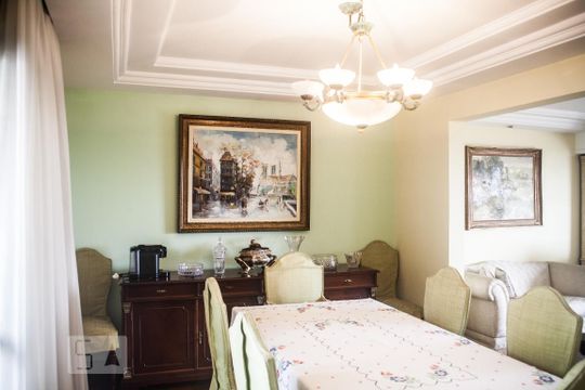 Sala de Jantar de apartamento à venda com 4 quartos, 263m² em Higienópolis, São Paulo
