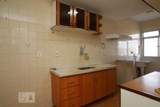 Cozinha de apartamento à venda com 2 quartos, 60m² em Estácio, Rio de Janeiro