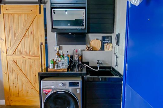 Lavanderia de kitnet/studio à venda com 1 quarto, 37m² em Vila Alpina, São Paulo
