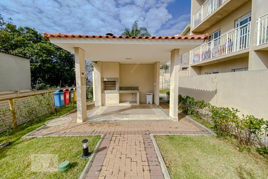 Área comum - Churrasqueira de kitnet/studio à venda com 1 quarto, 37m² em Vila Alpina, São Paulo