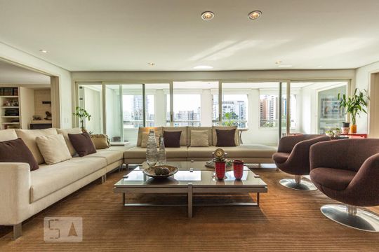 Sala de apartamento à venda com 4 quartos, 280m² em Jardim Londrina, São Paulo