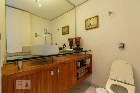 Lavabo de apartamento à venda com 4 quartos, 280m² em Jardim Londrina, São Paulo