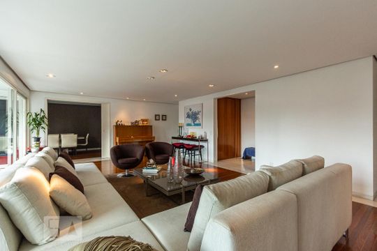 Sala de apartamento à venda com 4 quartos, 280m² em Jardim Londrina, São Paulo