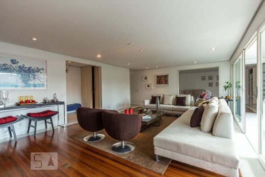 Sala de apartamento à venda com 4 quartos, 280m² em Jardim Londrina, São Paulo