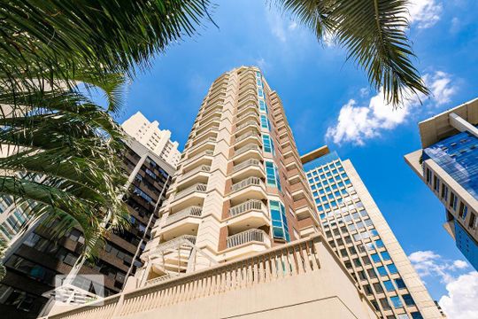 Fachada de apartamento à venda com 1 quarto, 41m² em Vila Olímpia, São Paulo