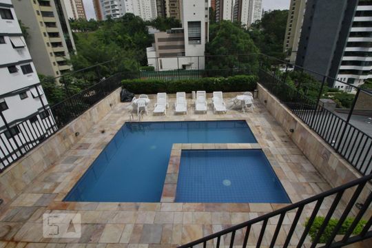 Área comum - Piscina de apartamento à venda com 3 quartos, 146m² em Vila Andrade, São Paulo