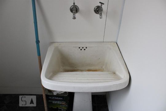 Área de serviço - Tanque de apartamento para alugar com 2 quartos, 75m² em Parque Residencial da Lapa, São Paulo