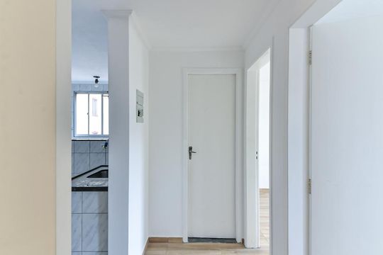 Corredor de Acesso de apartamento à venda com 2 quartos, 43m² em Baeta Neves, São Bernardo do Campo