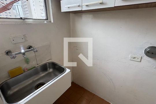 Cozinha de kitnet/studio para alugar com 1 quarto, 30m² em Jardim Paulista, São Paulo