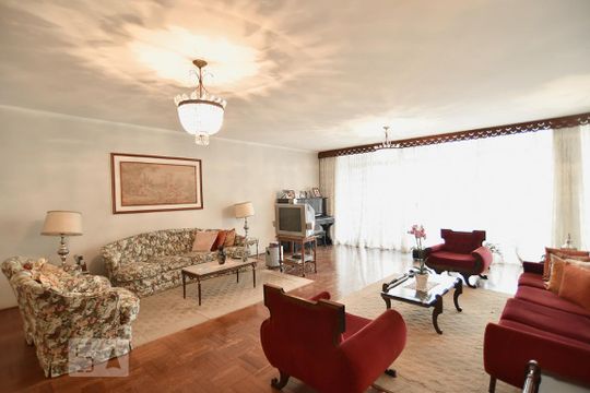 Sala de estar de apartamento para alugar com 5 quartos, 327m² em Mooca, São Paulo