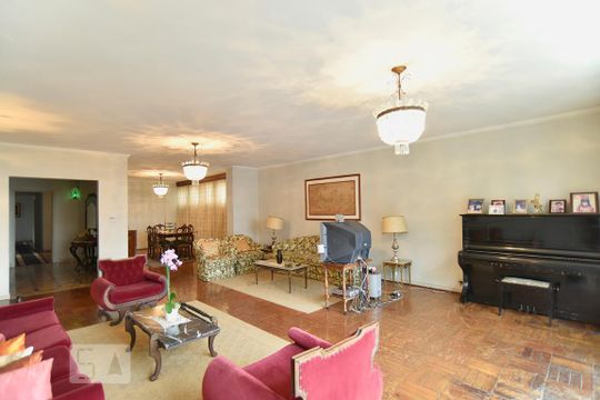 Sala de apartamento para alugar com 5 quartos, 327m² em Mooca, São Paulo