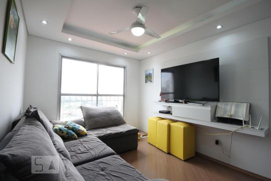 Sala de apartamento à venda com 3 quartos, 65m² em Vila Monumento, São Paulo