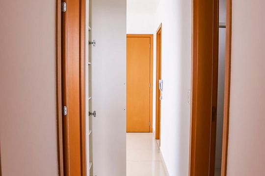 Corredor de apartamento à venda com 2 quartos, 100m² em Engenho Nogueira, Belo Horizonte