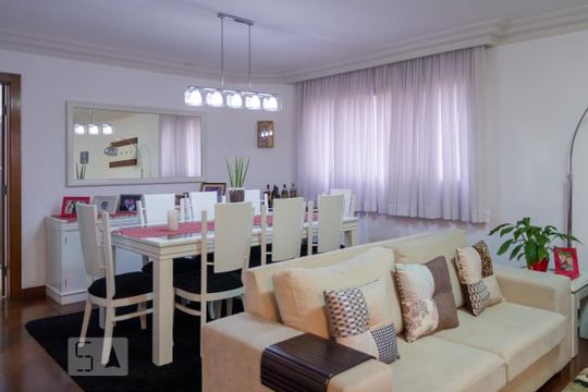 Sala de apartamento à venda com 4 quartos, 240m² em Santo Antônio, São Caetano do Sul
