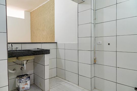 Cozinha de apartamento à venda com 1 quarto, 35m² em Santa Efigênia, São Paulo