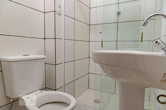Banheiro de apartamento à venda com 1 quarto, 35m² em Santa Efigênia, São Paulo