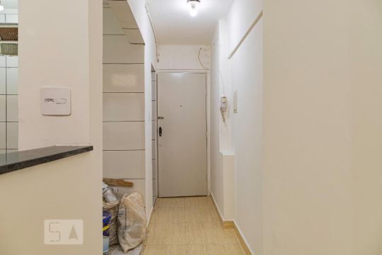 Corredor de apartamento à venda com 1 quarto, 35m² em Santa Efigênia, São Paulo
