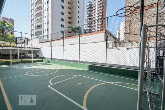 Área Comum - Quadra de apartamento para alugar com 2 quartos, 75m² em Campo Belo, São Paulo