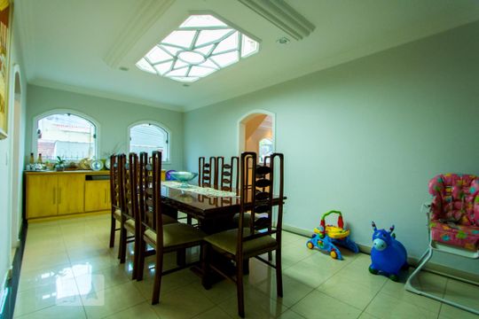 Sala de Jantar de casa para alugar com 3 quartos, 367m² em Campestre, Santo André