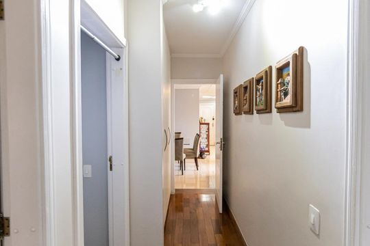 Corredor de apartamento para alugar com 3 quartos, 140m² em Parque da Mooca, São Paulo