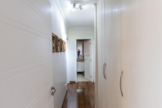 Corredor de apartamento para alugar com 3 quartos, 140m² em Parque da Mooca, São Paulo