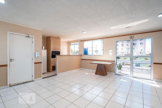 Área comum - Salão de festas de apartamento à venda com 2 quartos, 40m² em Sarandi, Porto Alegre