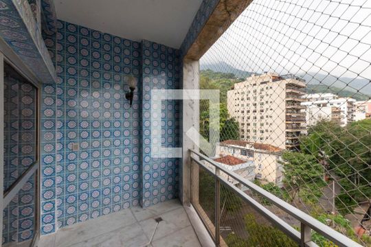 Varanda da Sala de apartamento à venda com 3 quartos, 180m² em Tijuca, Rio de Janeiro