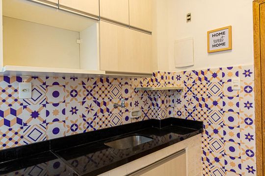 Cozinha de apartamento para alugar com 2 quartos, 82m² em Icaraí, Niterói