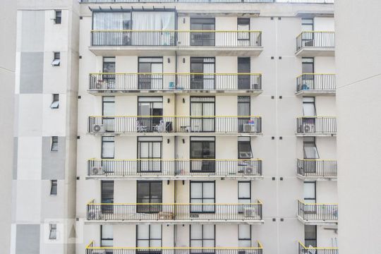 Varanda Vista de apartamento para alugar com 1 quarto, 44m² em Jardim Novo Santo Amaro, São Paulo