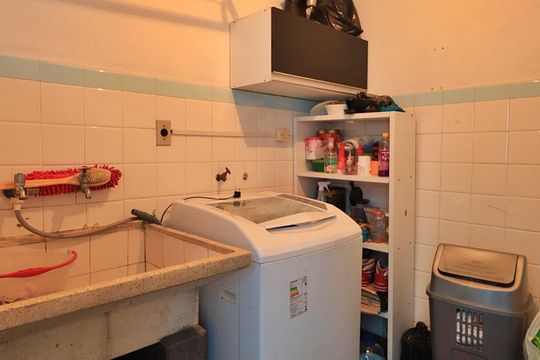 Área de Serviço de casa à venda com 3 quartos, 152m² em Casa Branca, Santo André