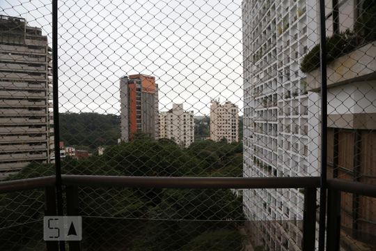 Varanda de apartamento à venda com 3 quartos, 302m² em Real Parque, São Paulo