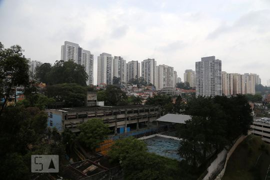 Vista da Sala de apartamento à venda com 2 quartos, 43m² em Jardim Novo Taboao, São Paulo