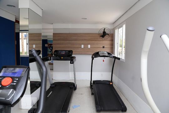 Área comum - Academia de apartamento à venda com 2 quartos, 43m² em Jardim Novo Taboao, São Paulo