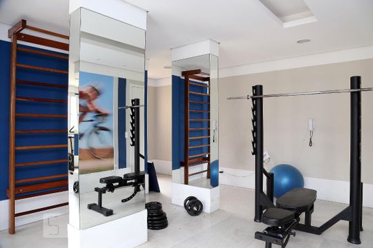 Área comum - Academia de apartamento à venda com 2 quartos, 43m² em Jardim Novo Taboao, São Paulo