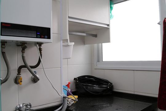 Área de Serviço de apartamento à venda com 2 quartos, 43m² em Jardim Novo Taboao, São Paulo