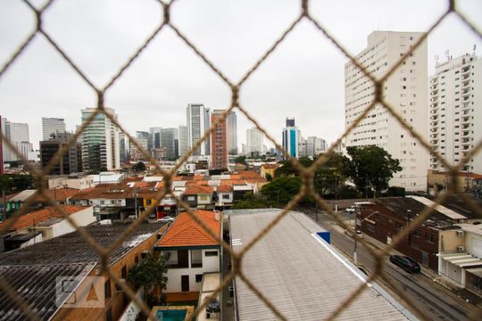Vista de apartamento à venda com 3 quartos, 99m² em Chácara Santo Antônio (zona Sul), São Paulo